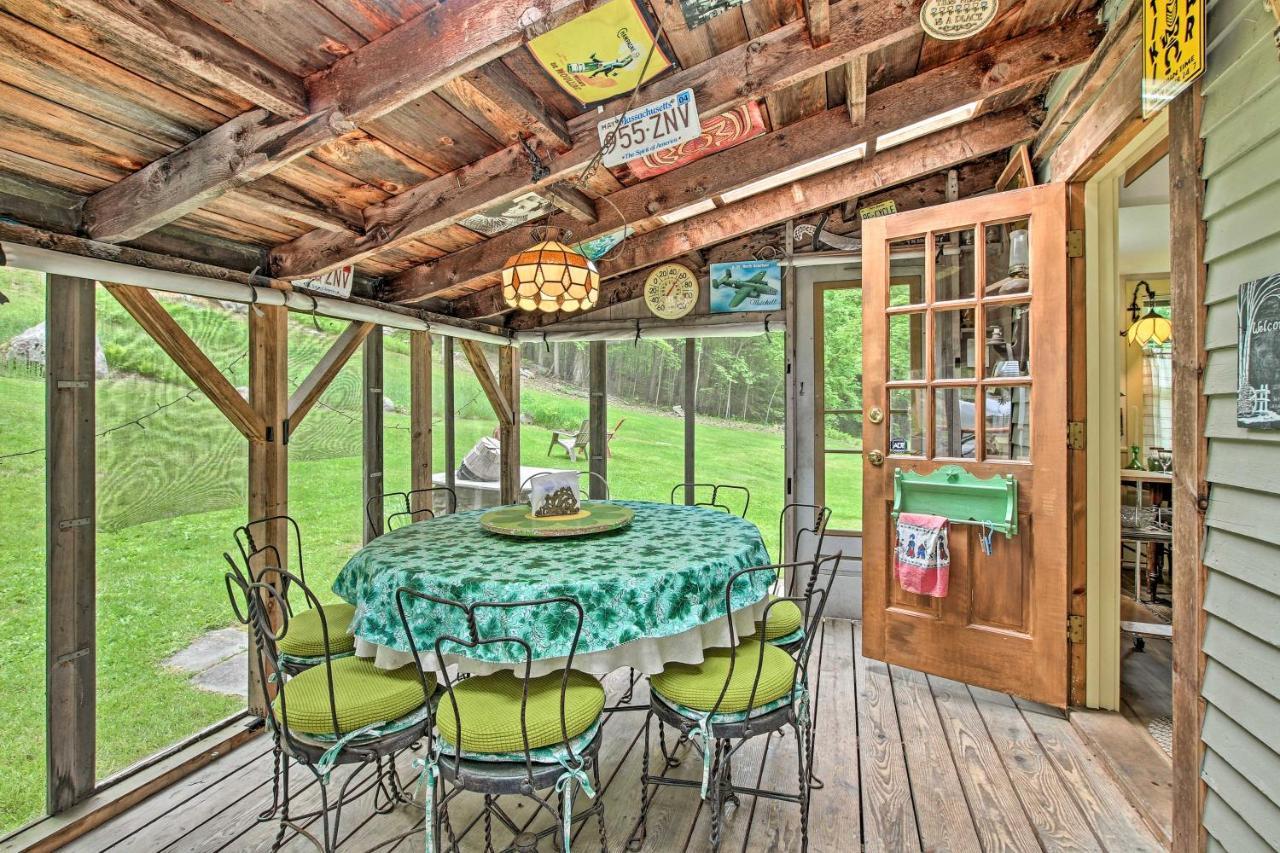 Rustic-Chic Cottage With Yard And Grill - Near Hiking! ノースフィールド エクステリア 写真